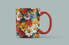 Colorful Floral Digital Paper Product Image 3