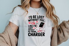 I&#039;d be lost without you Sublimation PNG Product Image 3