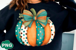 Fall Embroidery Thanksgiving Png Pumpkin Product Image 1