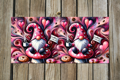 Coffee Gnome | 4 Watercolor Mug sublimation designs PL Product Image 3
