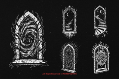 10 Bundle Dark Art Dimension Door Realm Mystic Multiverse Product Image 5