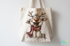 Whimsical Christmas Snowmans Clipart Product Image 3