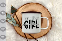 Just A Small Town Girl - Quore For Girl SVG Design Product Image 3