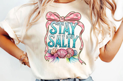 Stay Salty Sublimation, Summer Vibes Png Product Image 4