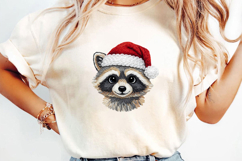Adorable Christmas Animal Sublimation, Christmas Png Product Image 2
