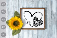 A Piece Of Me Went With You SVG Design Product Image 3