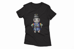 Korean Ikseongwan Hat Boy Voodoo Doll Stitched PNG Halloween Product Image 4