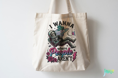 Funny Antisocial skulls PNG Product Image 2