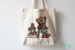Whimsical Christmas Bears Clipart Product Image 4