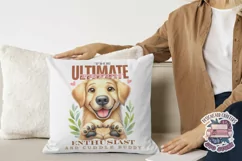 Dogs Sublimation design Funny Quote Golden Retriever PNG Product Image 2