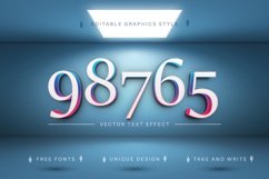 Stone Two Color - Editable Text Effect, Font Style Product Image 5