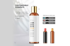 Amber Glass Cosmetic Packages - 8PSD Mockups Bundle Product Image 3