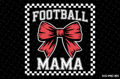 Football Mama SVG Design | Mother&#039;s day Svg | Mom Svg Product Image 1