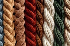 Boho Knitted Seamless Patterns Bundle Product Image 4