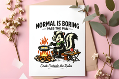 Skunk Campfire Cooking “Normal Is Boring, Pass the Product Image 4