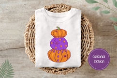 Hand Drawn Pumpkins Illustration, Halloween Pumpkins PNG Product Image 3