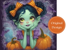 Cartoon Monster Tumbler Sublimation, Halloween Tumbler Wrap Product Image 3