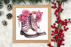 Pink Tis The Season Christmas Sublimation, Christmas Clipart Product Image 3
