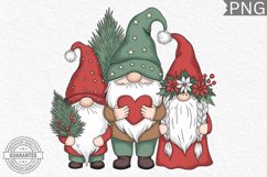 Christmas Gnome Sublimation - Clipart PNG Bundle Product Image 3