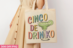 Cinco De Drinko PNG, Cinco De Mayo Sublimation Product Image 3