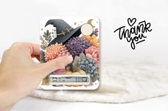 Floral Halloween Gift Card Template, Halloween Money Card Product Image 3