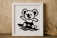 Cute Summer Koala SVG Product Image 1