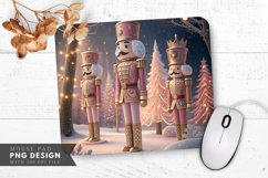 Festive Nutcracker Wonderland Mouse Pad PNG Product Image 1