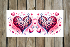 Love Hearts | 4 Valentine Sublimation Mug designs 2 PL Product Image 3