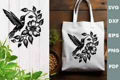 Hummingbird Design, Cutting board, Laser cut, Cricut svg Product Image 3