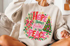 4 Christian Christmas Shirt Designs, 4 Nativity Faith Quote Product Image 3