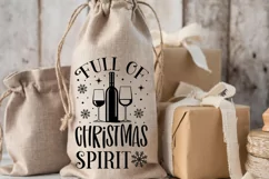 Full of christmas spirit SVG, Christmas SVG Product Image 3