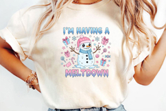 Funny Snowman Christmas Sublimation, Christmas Png Product Image 3