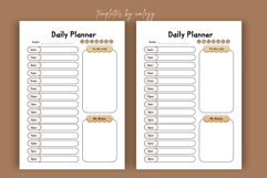 Pastel Cute Daily Planner Template | Editable Canva Planner Product Image 3