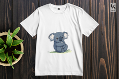 Cute Baby Koala Clipart Sublimation PNG Product Image 3