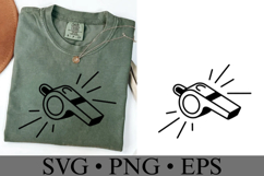 Whistle Svg | Game Day Svg | Sport Svg| Shirt Svg Product Image 1