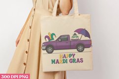 Happy Mardi Gras PNG, Mardi Gras Sublimation PNG Product Image 3