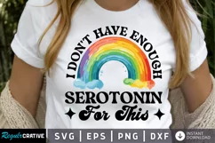 I Don't Have Enough SVG, Mental Health SVG Design Product Image 1
