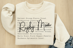 Rugby Mom SVG Product Image 1