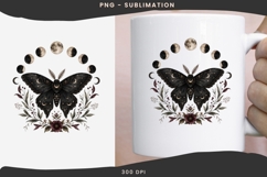Gothic butterfly png design for T-shirts Product Image 3
