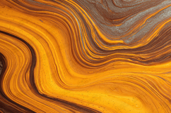 Yellow Brown Marble Swirl Abstract Background Product Image 1