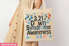 Down Syndrome Awareness 3 21 PNG, Syndrome Sublimation PNG Product Image 1
