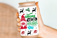 Christmas Gnome Can Glass Wrap SVG Bundle Product Image 7