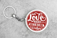 Love kisses and valentine wishes SVG Product Image 3