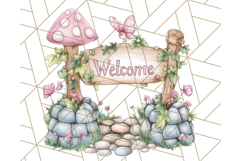 Fairy Garden PNG Clipart, Whimsical Magical Elements Png Product Image 3
