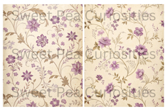 Shabby Chic, Purple, Papers, Junk Journal Product Image 3