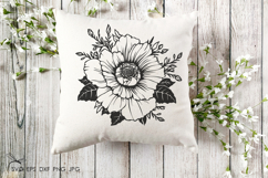 Anemone Flower SVG Product Image 3