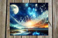 Fairy tale Music | Magic Skinny Tumbler Sublimation Design P Product Image 3