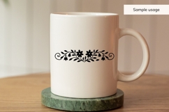 Wedding Floral Divider SVG Product Image 3