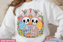 Skeleton Easter Clipart PNG Product Image 3
