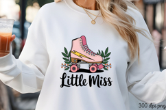 Little Miss PNG, Girl Power sublimation PNG Product Image 3